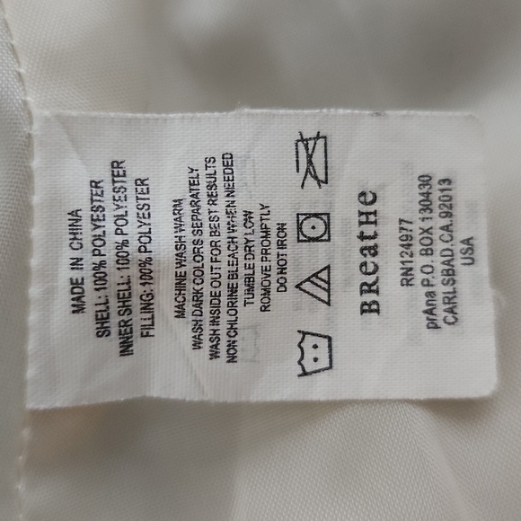 Prana Breathe Quilted Vest Size XL - Picture 7 of 7